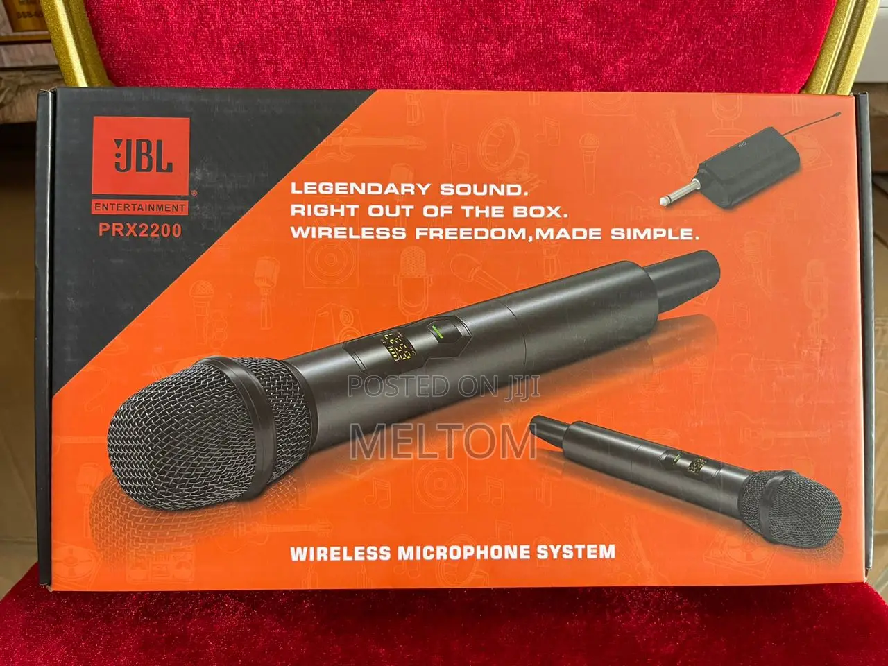 JBL Prx2200 2in1 Cordless Microphone With Universal Receiver