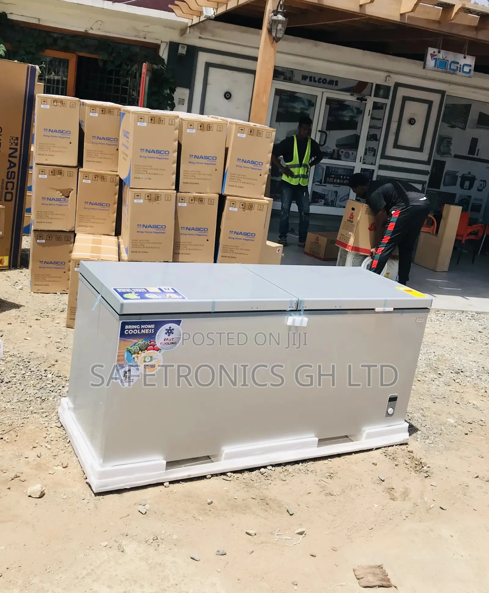 Available Nas850fl-Dd Gray Nasco Doubledoor Chestfreezer