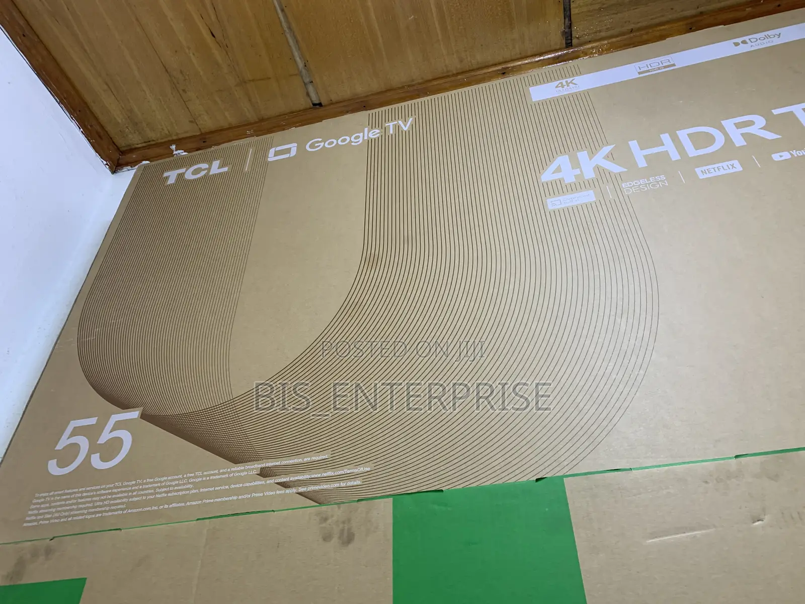 TCL 55” HDRTV Google TV