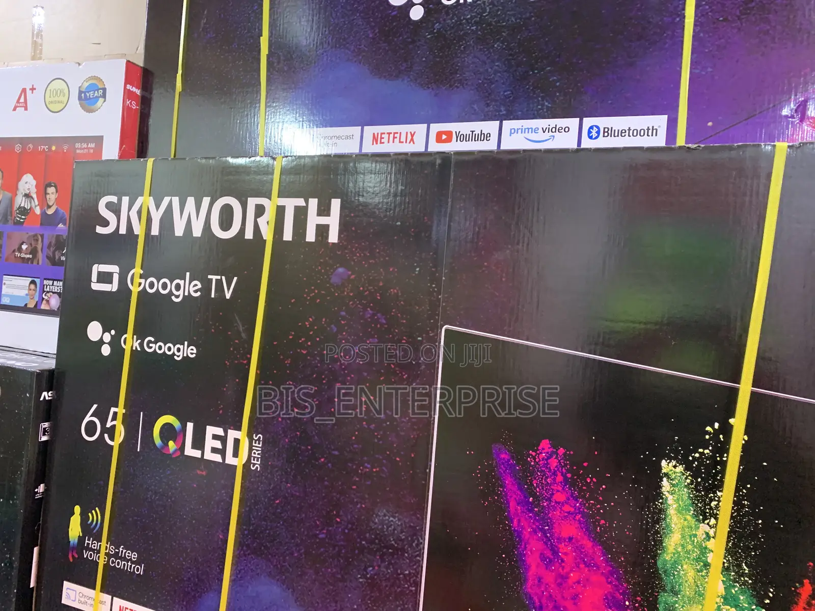 Skyworth 65” Google Tv Qled