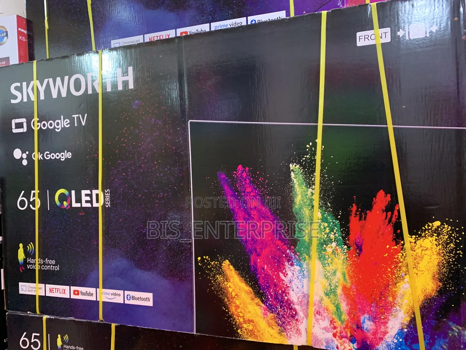 Skyworth 65” Google Tv Qled