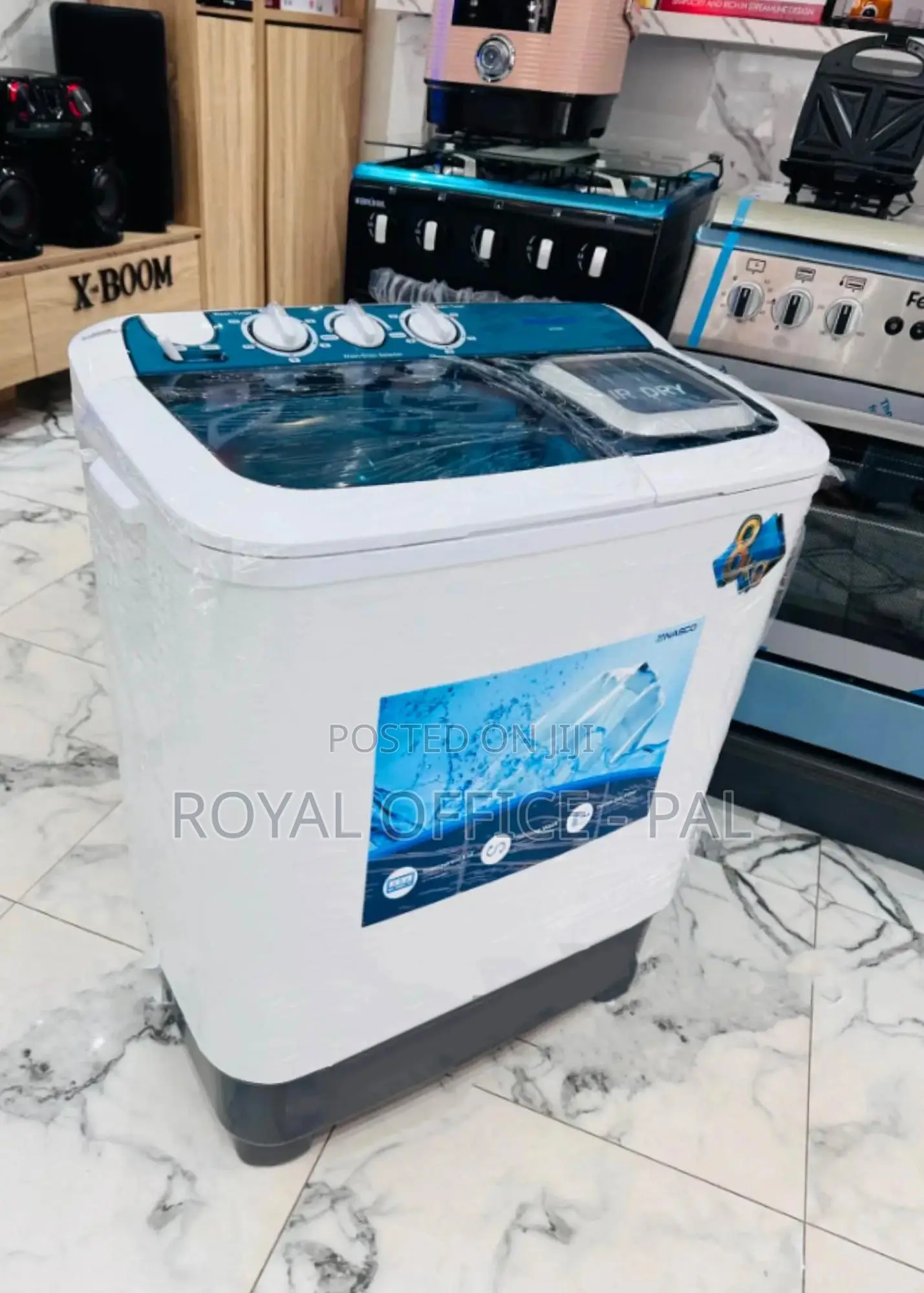 Brill Nasco Washing Machine 8kg Twin Tub