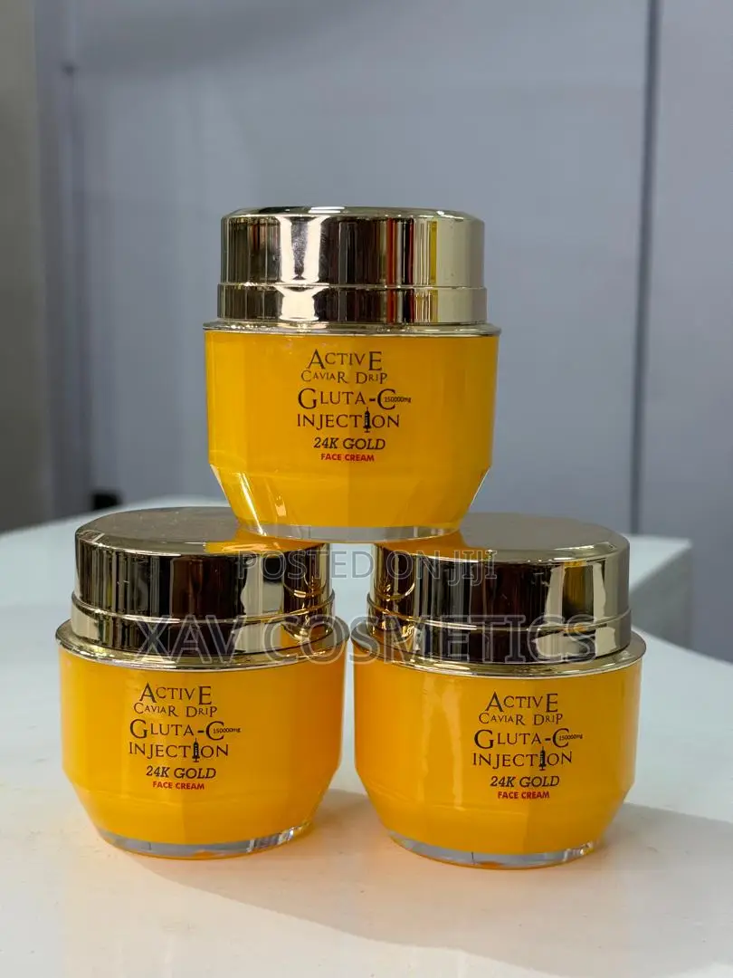 Active Caviar Drip Gluta C Injection Gold Face Cream