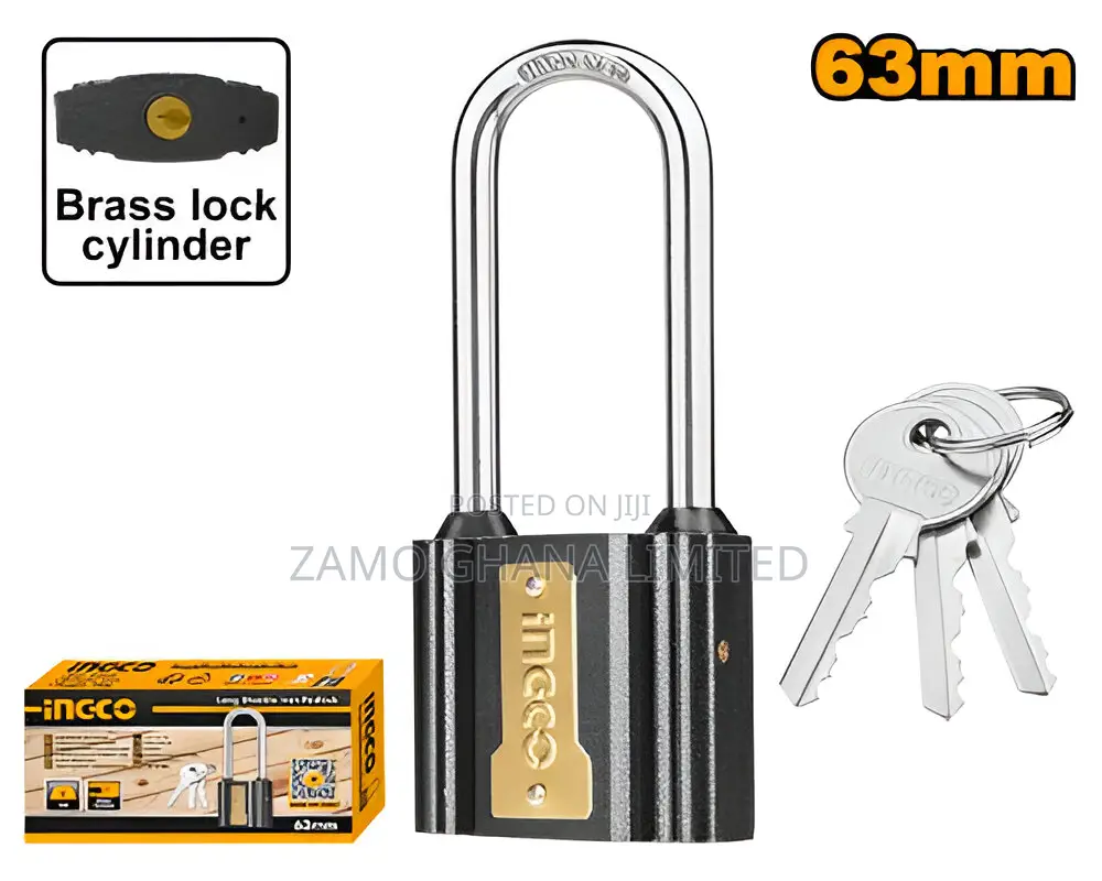 Long Shackle Iron Padlock # Dipl0631l