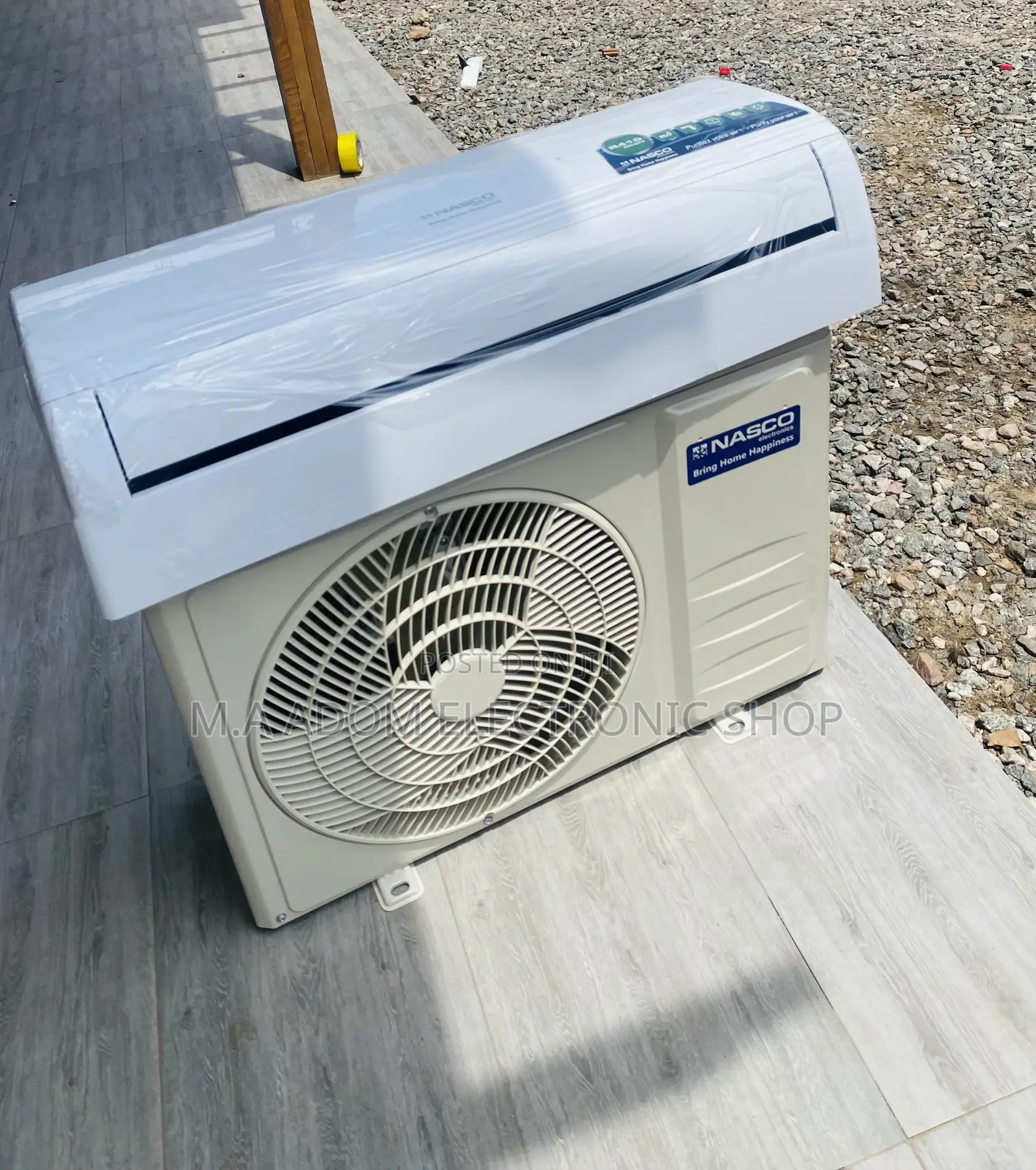 Sleek Design 1.5hp Nasco Split Type Air Conditioner(R410).