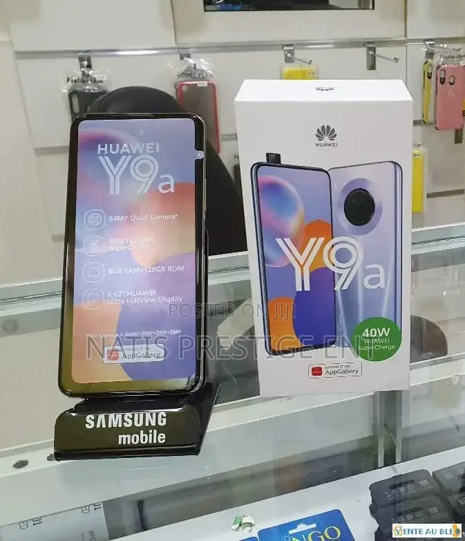 New Huawei Y9a 128 GB Black