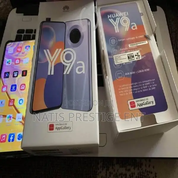 New Huawei Y9a 128 GB Black