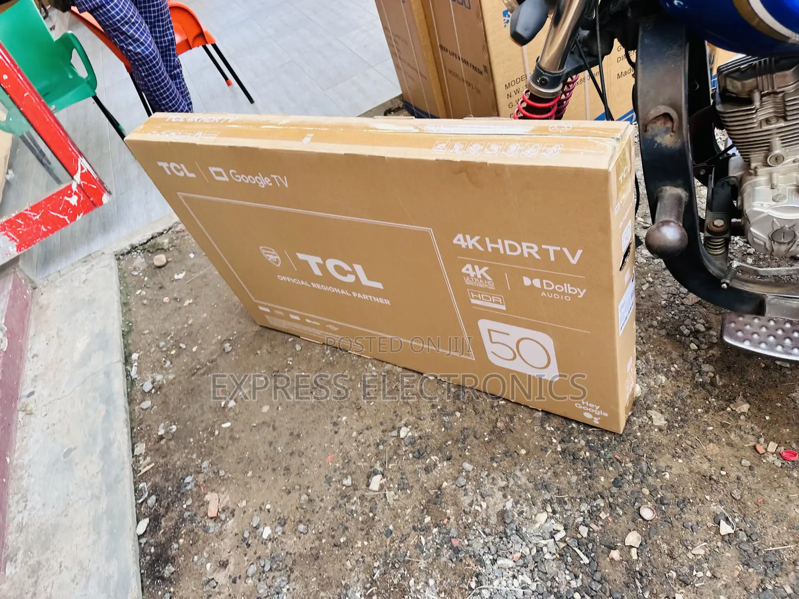 Call and Order for TCL 50p635 UHD Smart Glossy Tv.