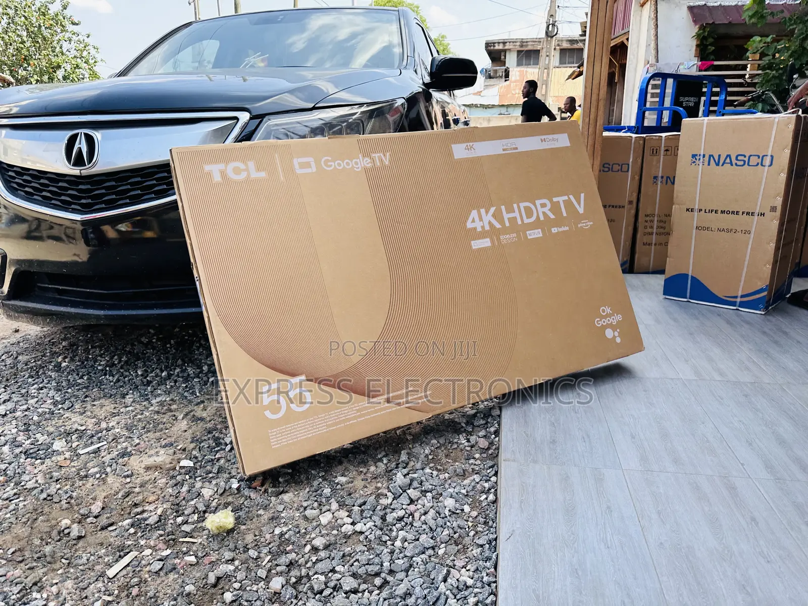 Grab a New TCL 55”P634 Uhd Smart Glossy Led