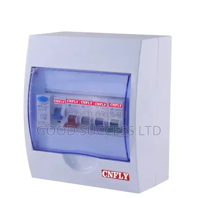 4way Single Phase Distribution Board.