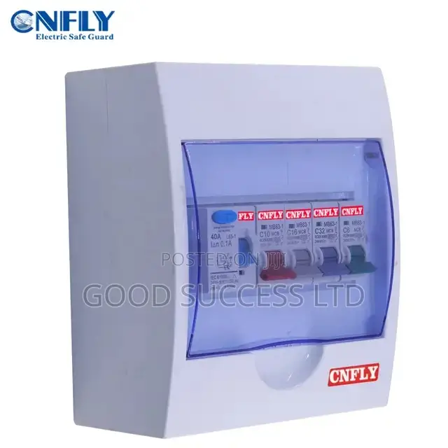 4way Single Phase Distribution Board.