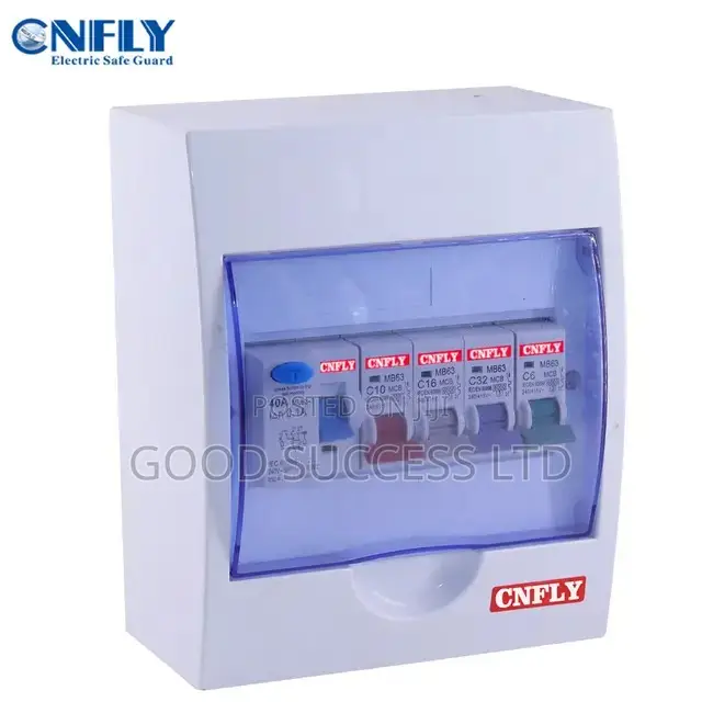 4way Single Phase Distribution Board.