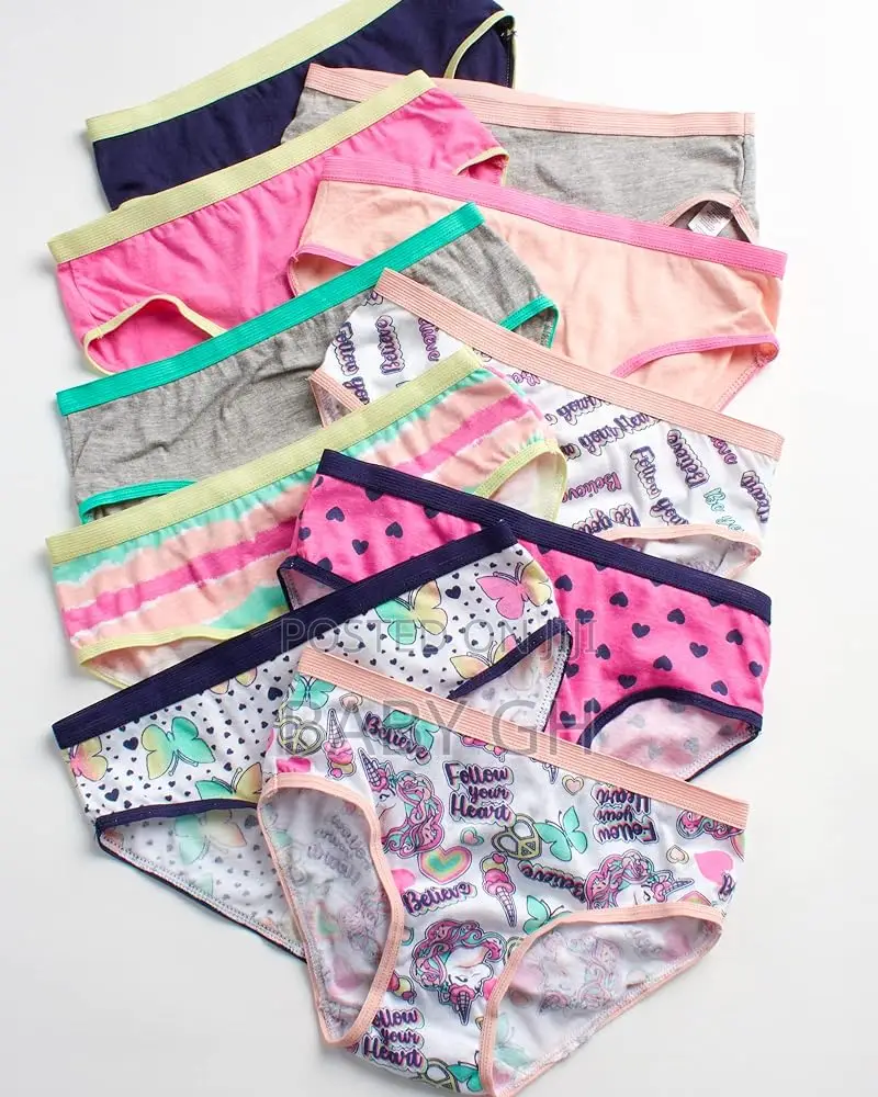 Cartoon Characters 5 Pack Panties for Kids