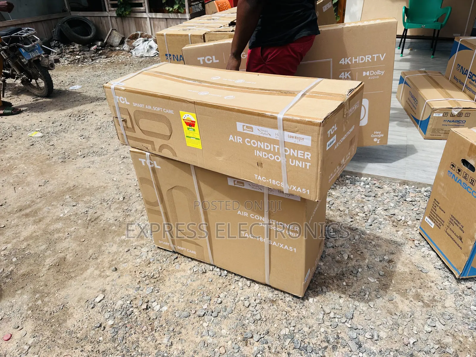 Split R410 Gas White TCL 2.0hp Split R410gas Gas