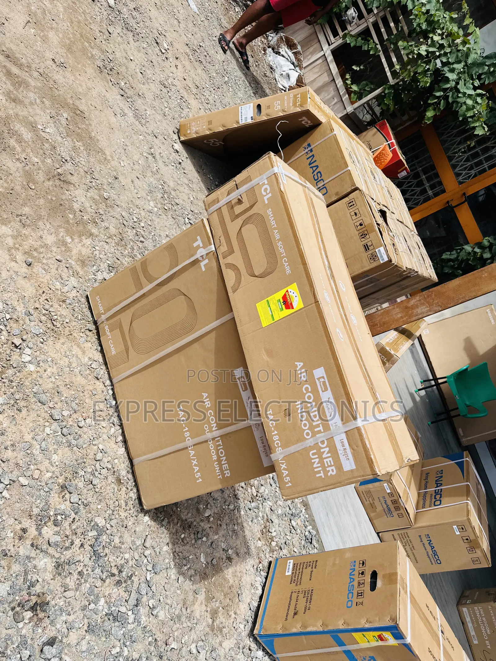 Fabulous Sleek Design Air Conditioner TCL 2.0hp Split R410