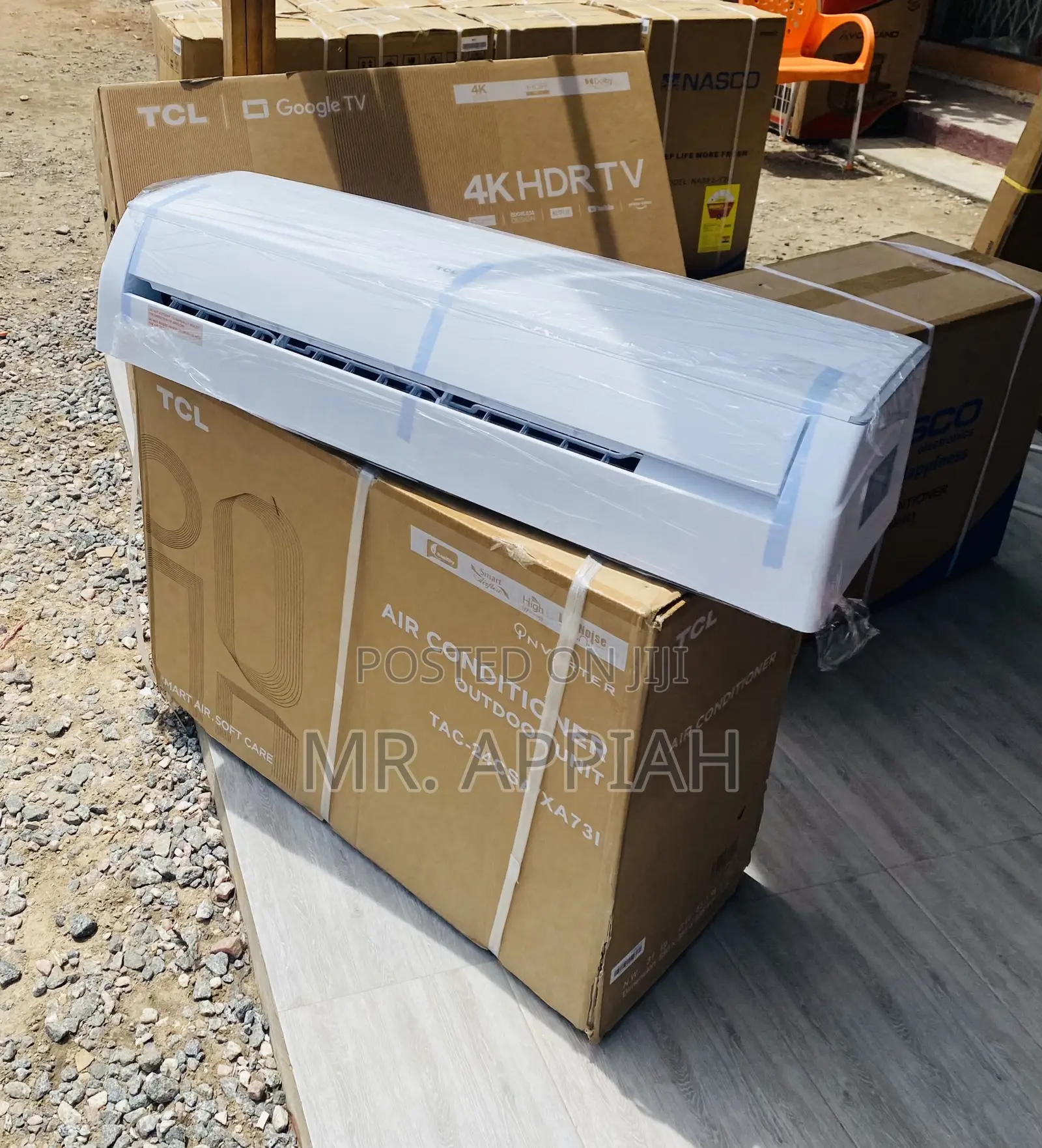 Fabulous TCL 2.5hpsplit Type Inverter Air Conditioner,White
