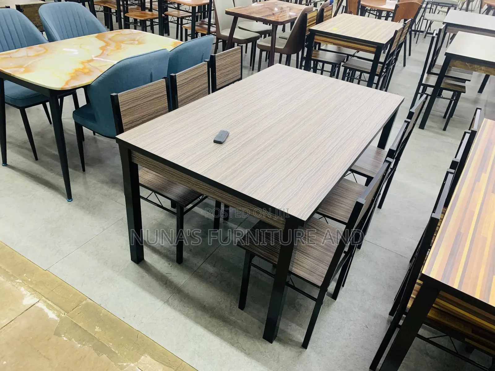 Dining Table With 6 Chairs ( Wooden )