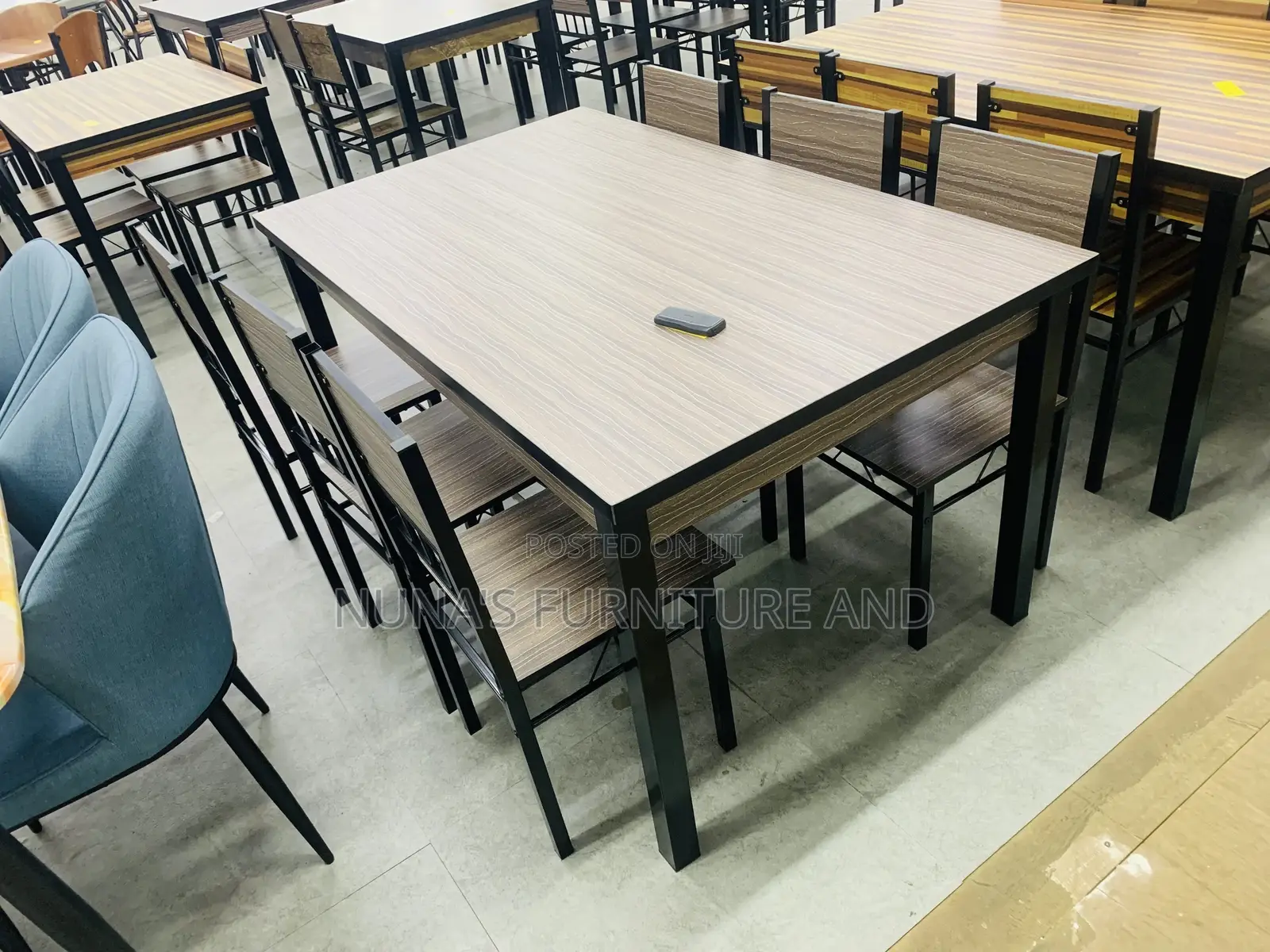 Dining Table With 6 Chairs ( Wooden )