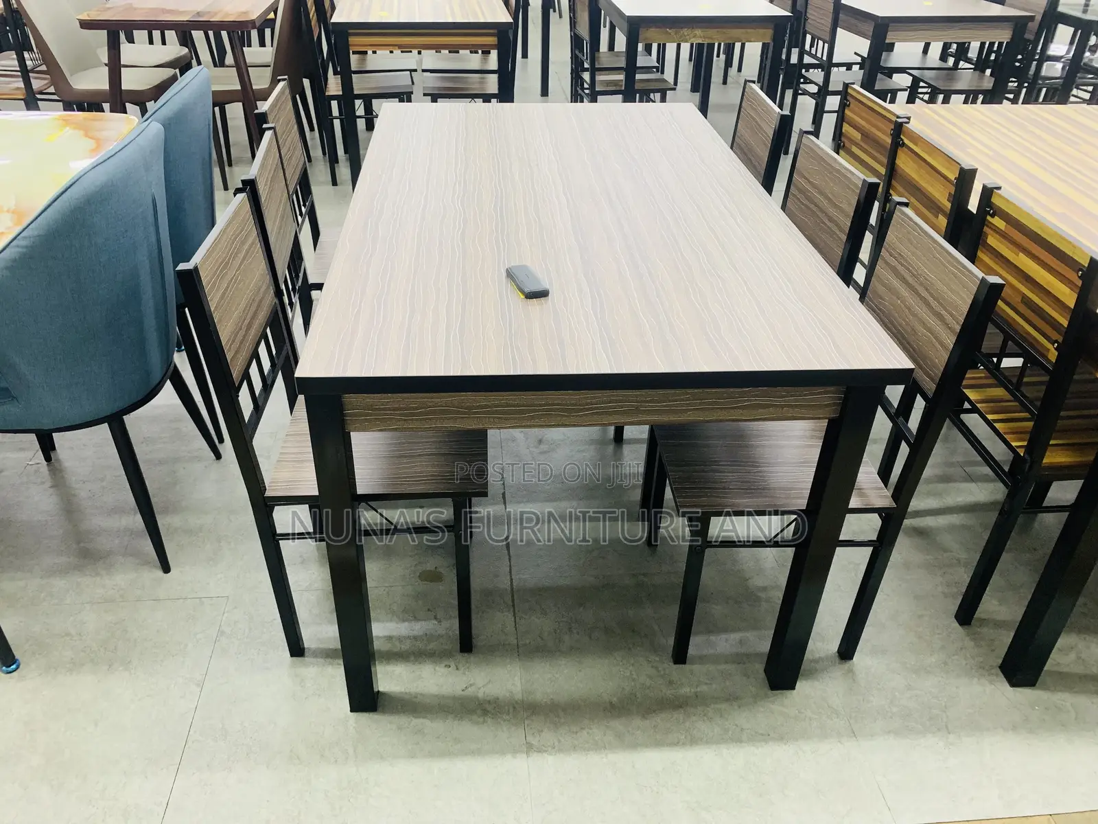Dining Table With 6 Chairs ( Wooden )