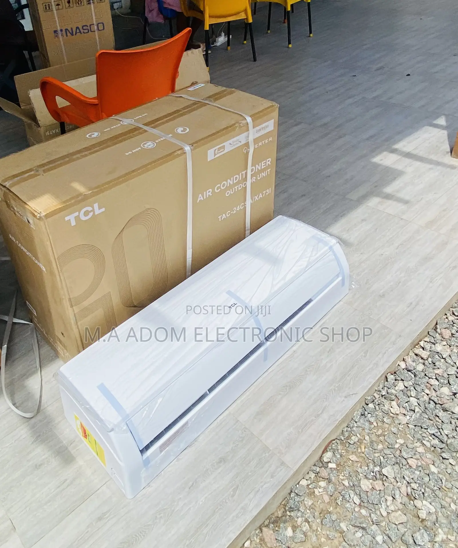 High Quality TCL 2.5hp Split Type Inverter Ac(White).