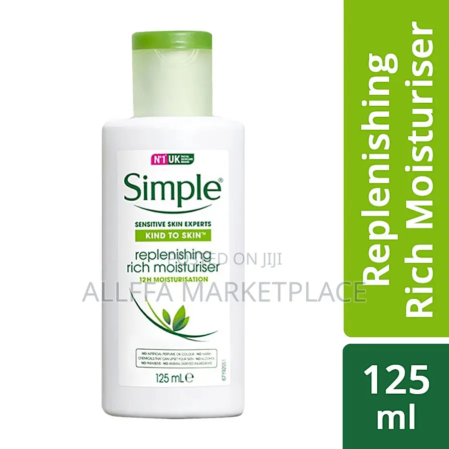 Simple Replenishing Rich Moisturiser 125ml