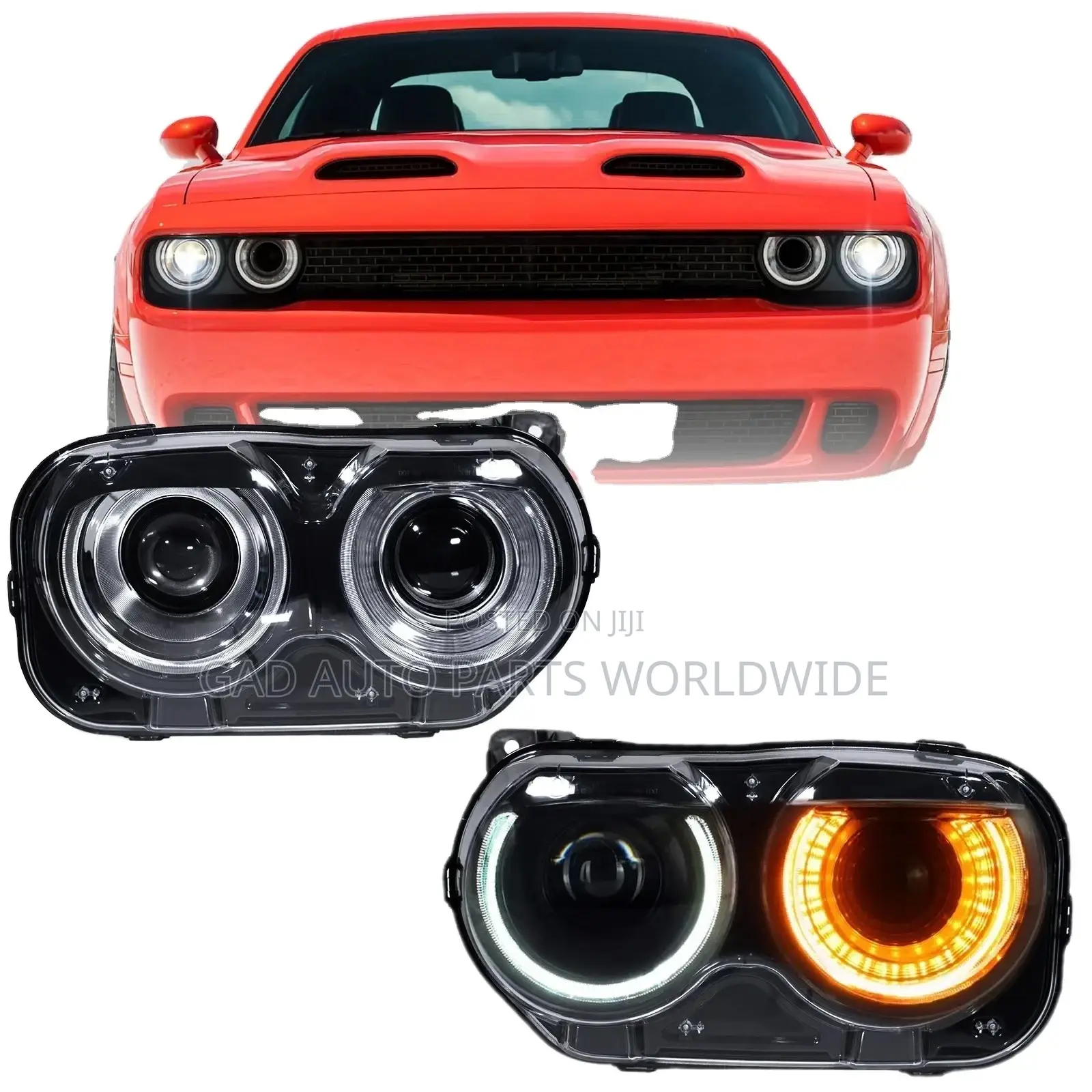 Dodge Challenger Headlights 2015-2023