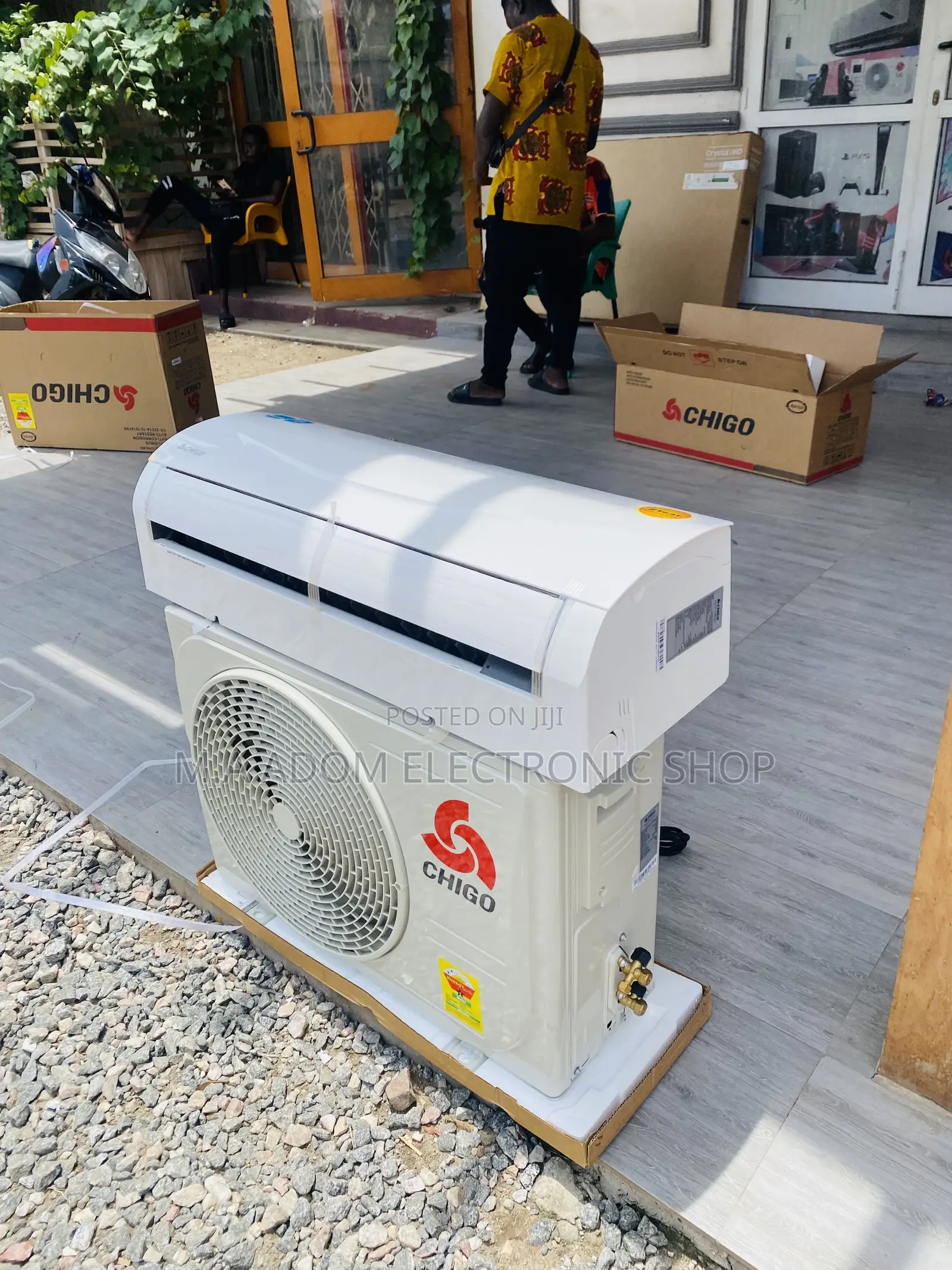 Well Design Chigo 1.5hp Split Type Air Conditioner(White).