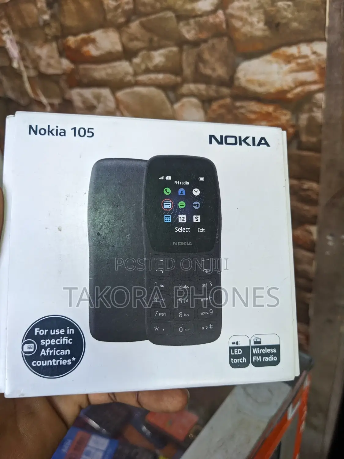 New Nokia 105 Black