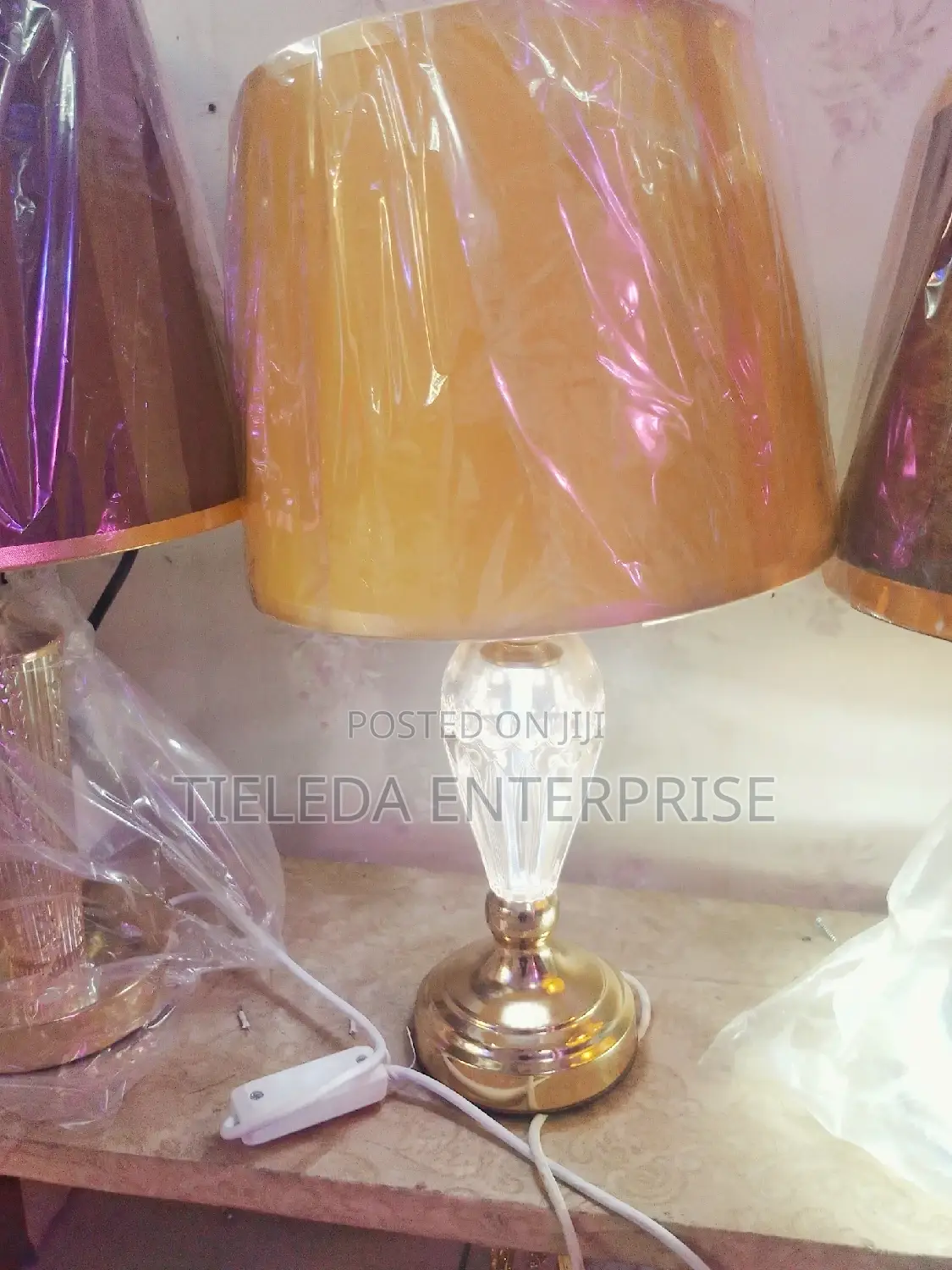 Diamond Bed Side Lamp