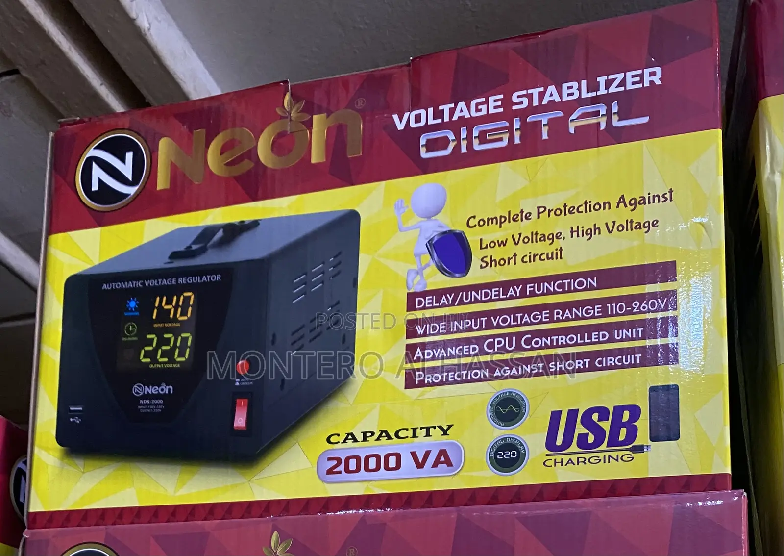 2000 Watts Stabilizer