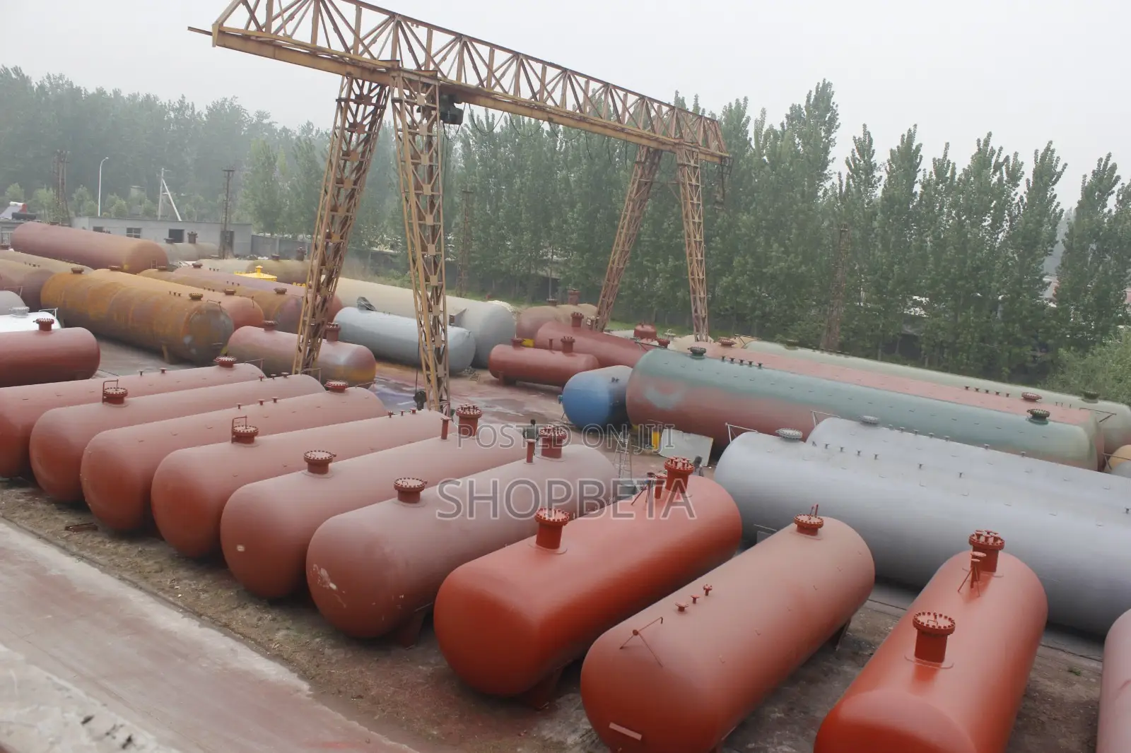 Filling Station Gas Tanks From Abroad