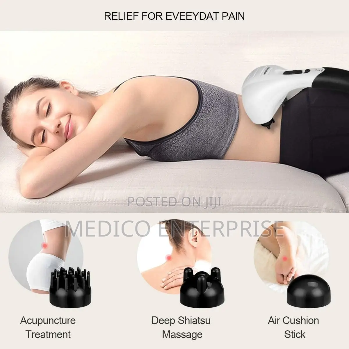Double Head for Body Massage Hammer
