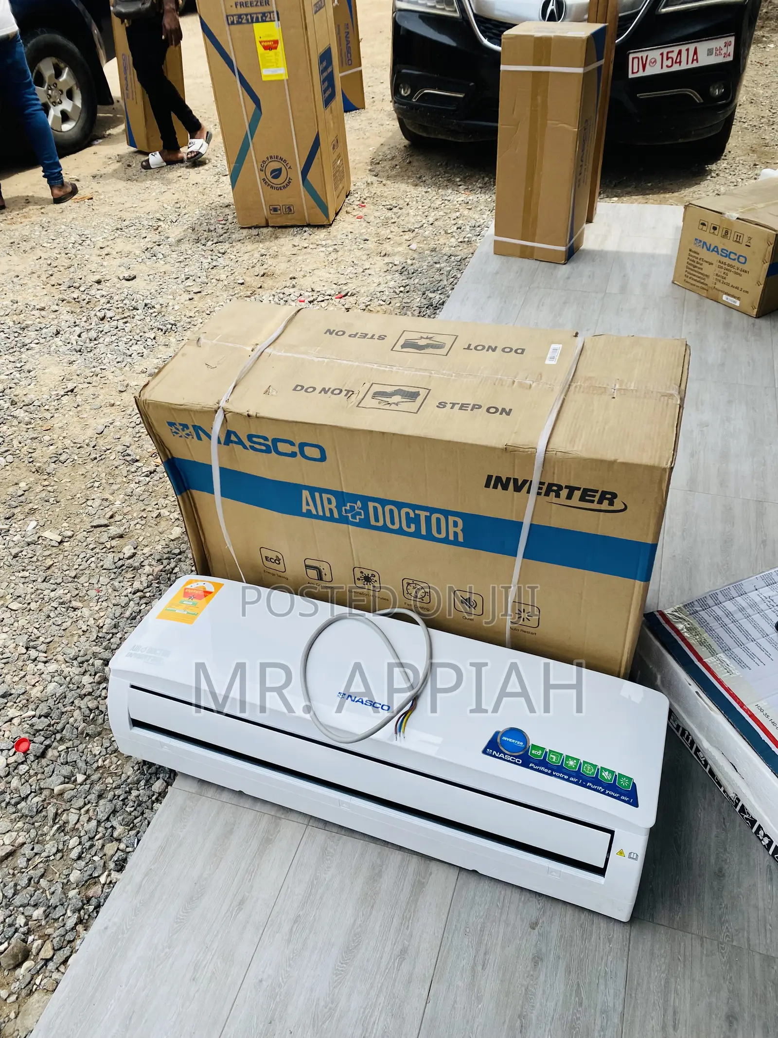 Authentic Nasco 2.5hp Split Type Air Doctor Inverter Ac.