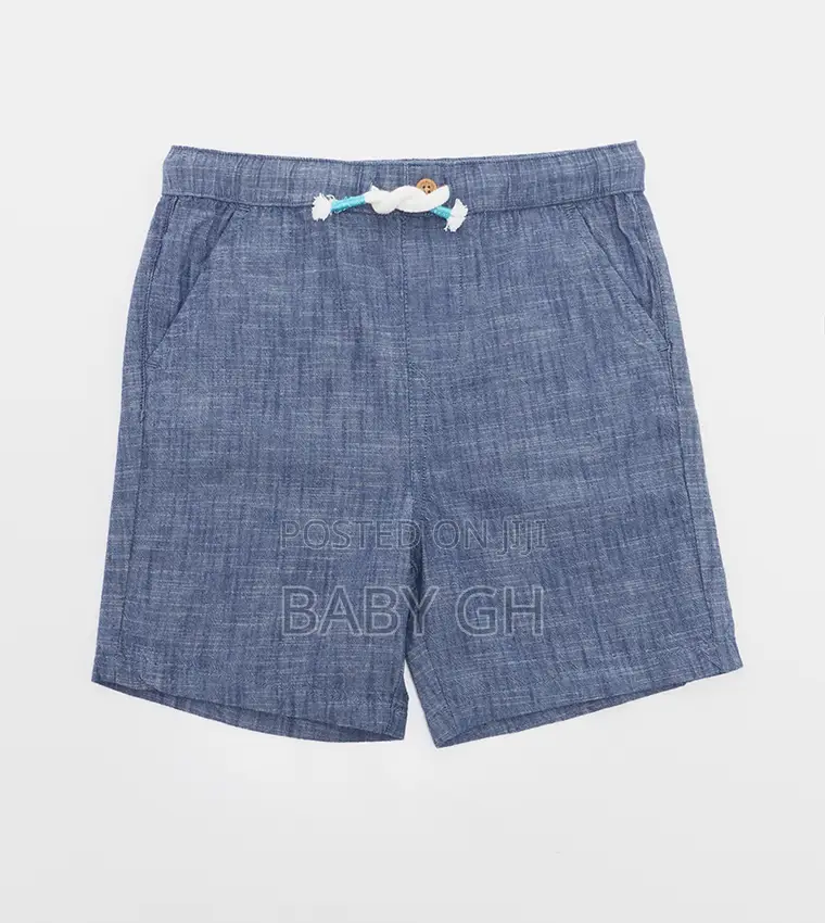 M S Striped Polo T-Shirt and Shorts Set