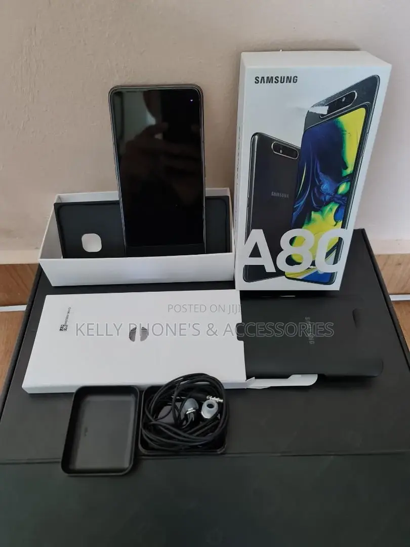 New Samsung Galaxy A80 128 GB Black