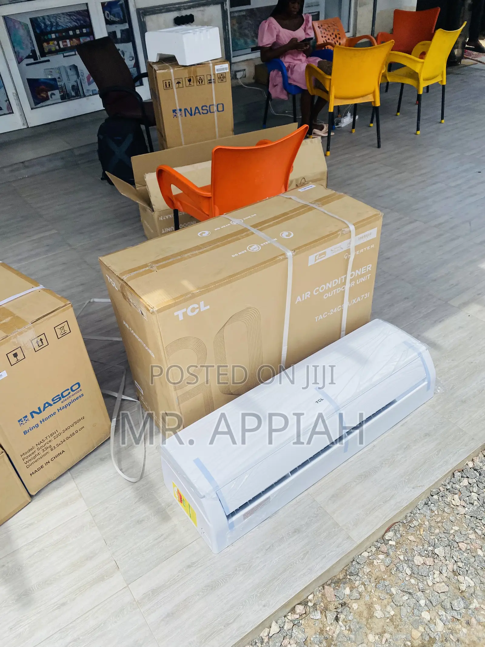Split Type TCL 2.0hp Split Type Air Conditioner(White).