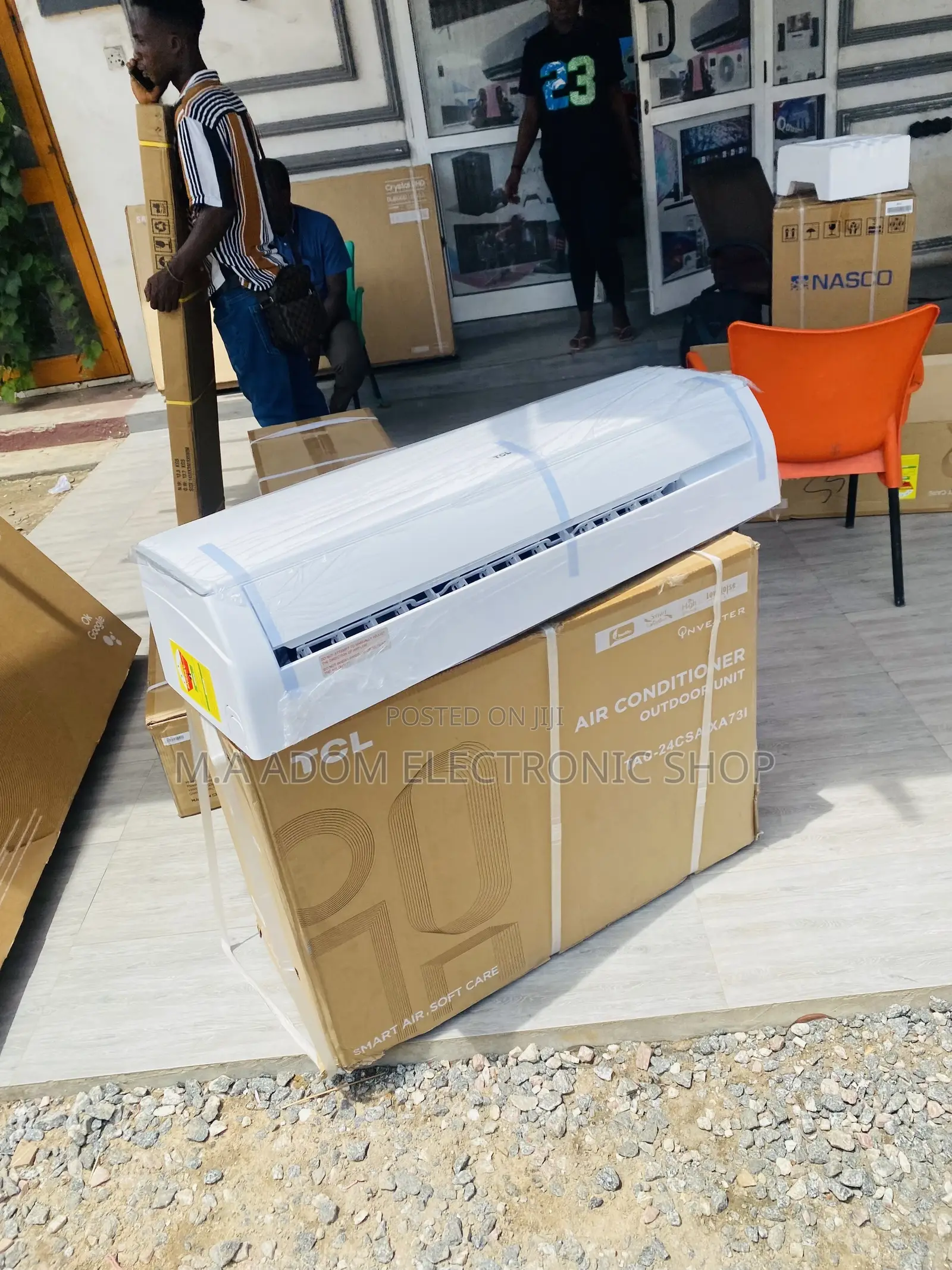 Well Design TCL 2.5hp Split Type Inverter Air Conditioner.