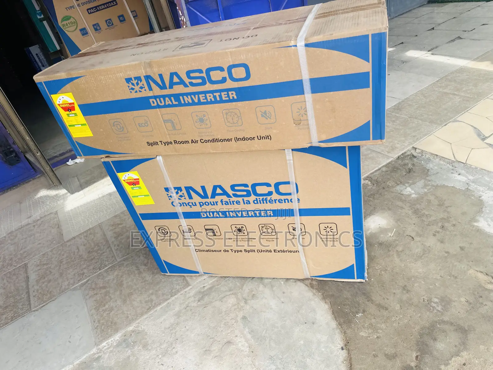 White 2.0hp Dual Inverter Nasco