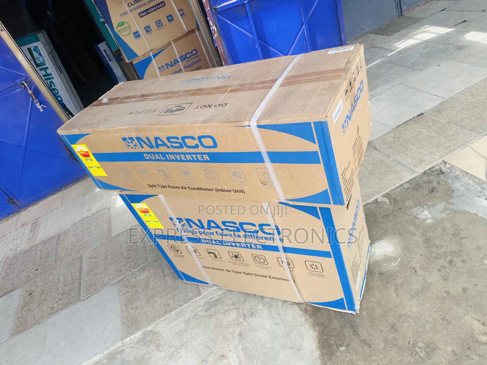 Nasco White Air Conditioner 2.0hp Dual Inverter AC