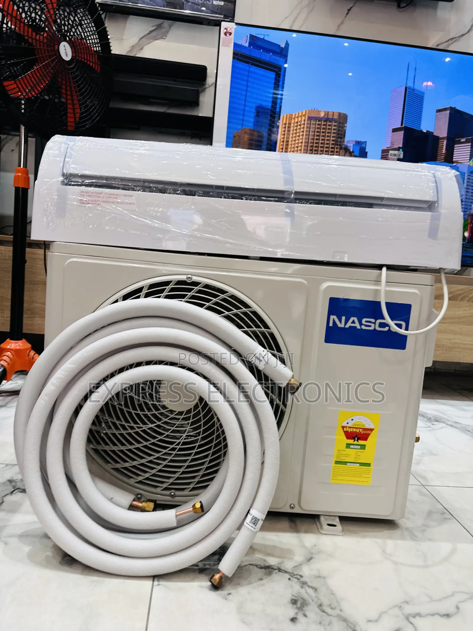 High Quality Sleek White Nasco 2.5hp Split R410 Gas