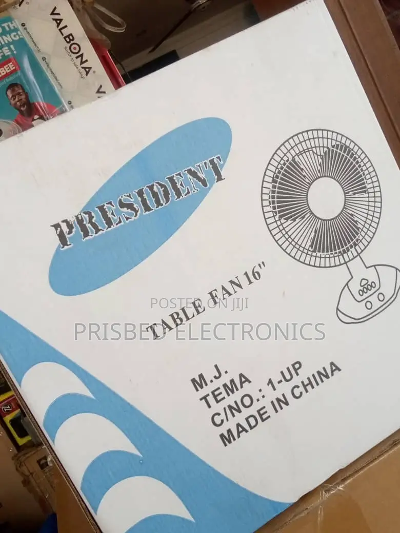 President Durable Desk / Table Fan 16inchs