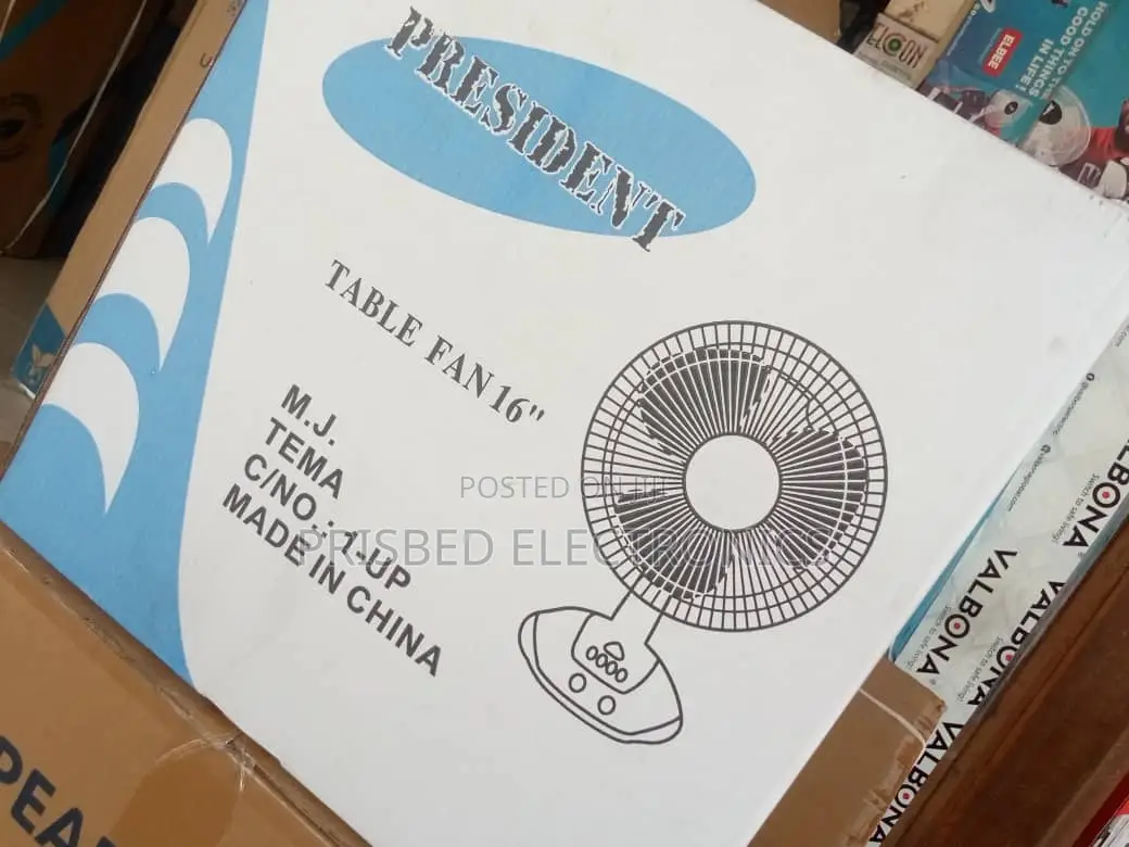 President Durable Desk / Table Fan 16inchs