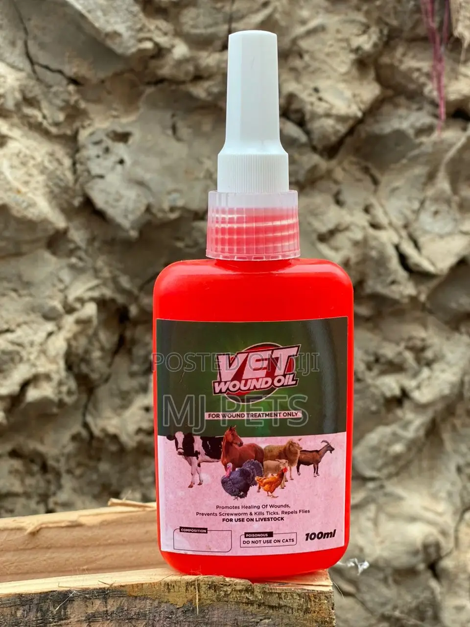 Wound Healing Oil for Dogs and Livestock