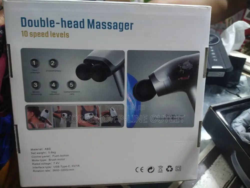 Double Headed Massage Gun