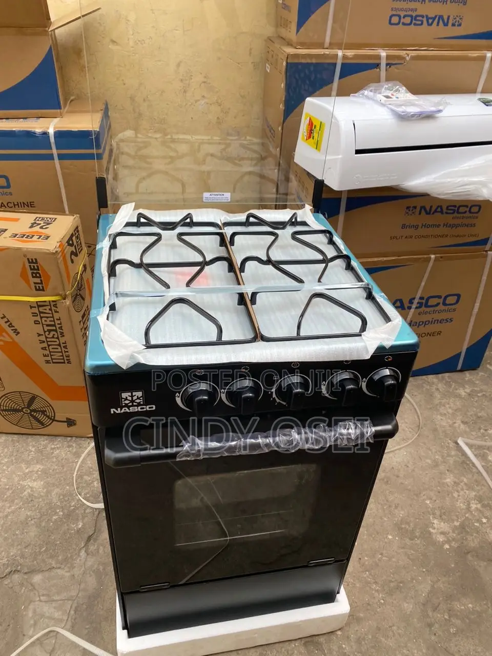 Best Finest Nasco 4burner Gas Cooker With Oven Grill