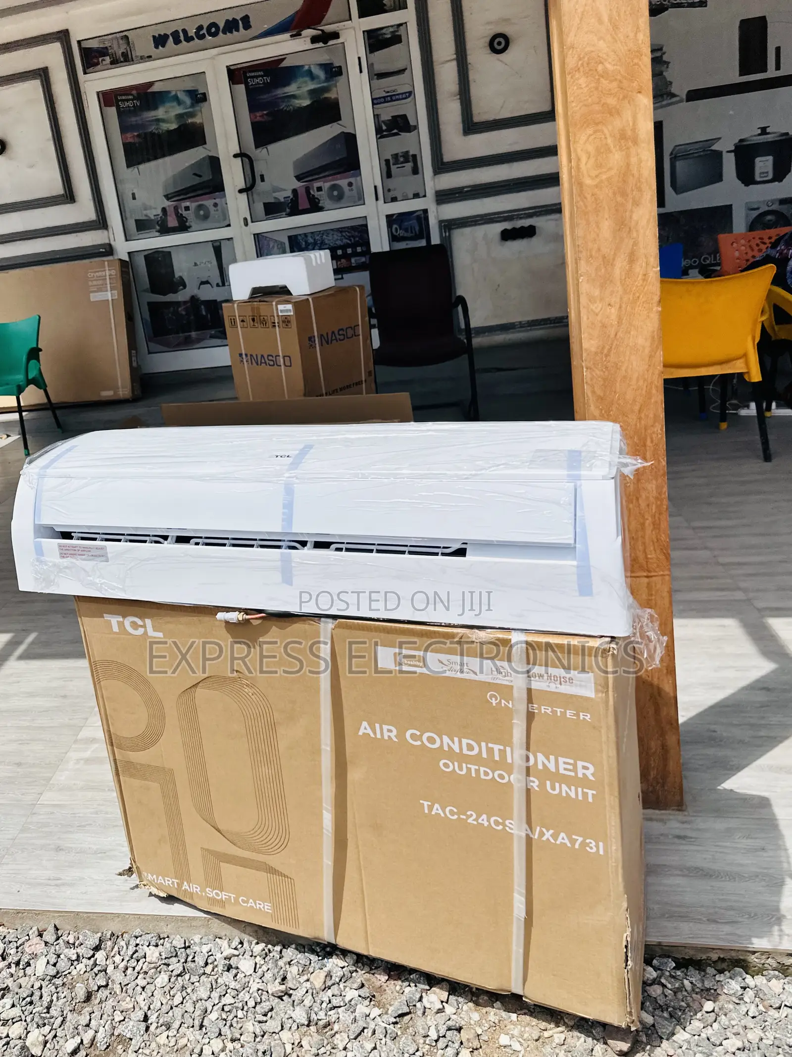Text Us for Inverter TCL 1.5hp Split R410 Gas White
