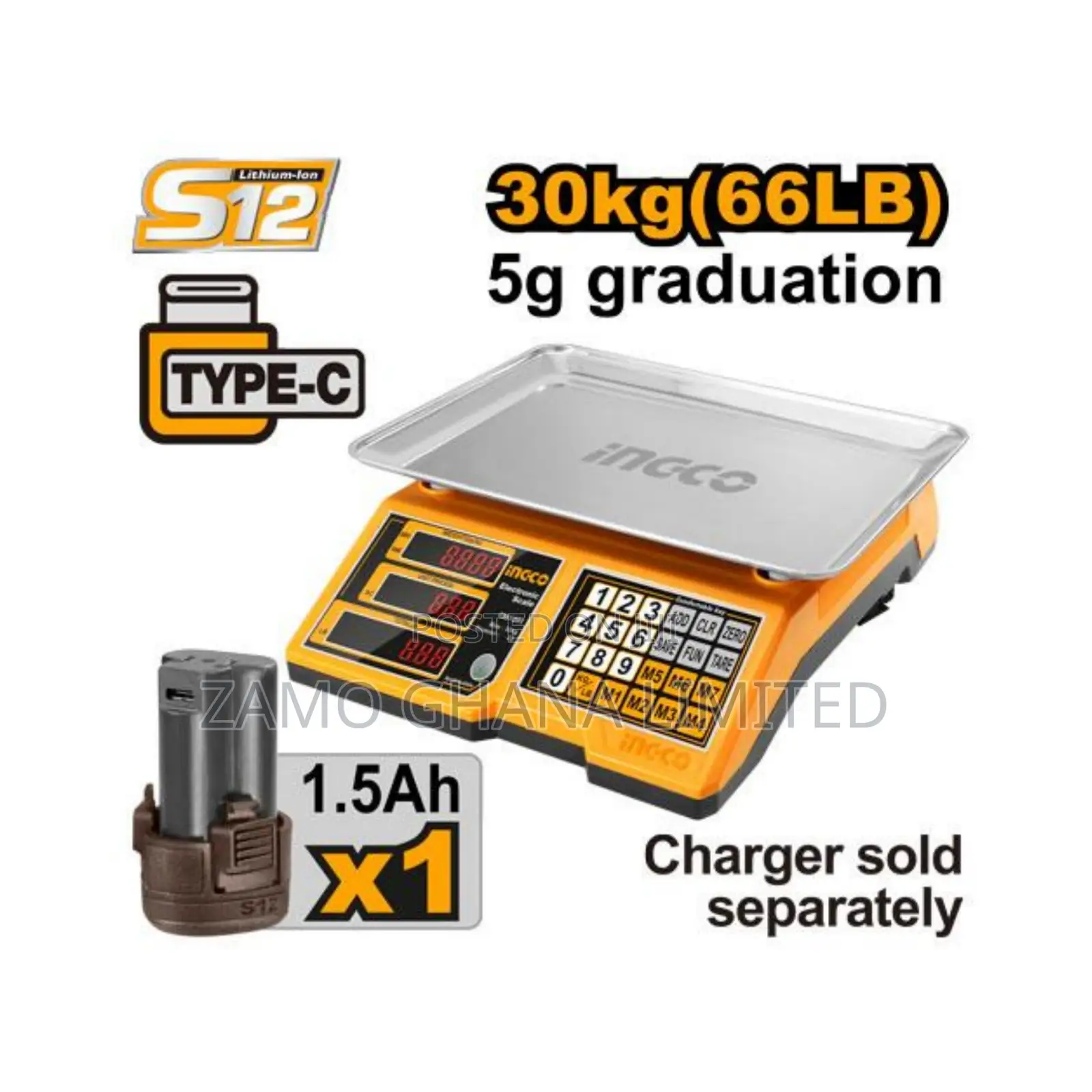 Lithium-Ion Scale - Ces1301
