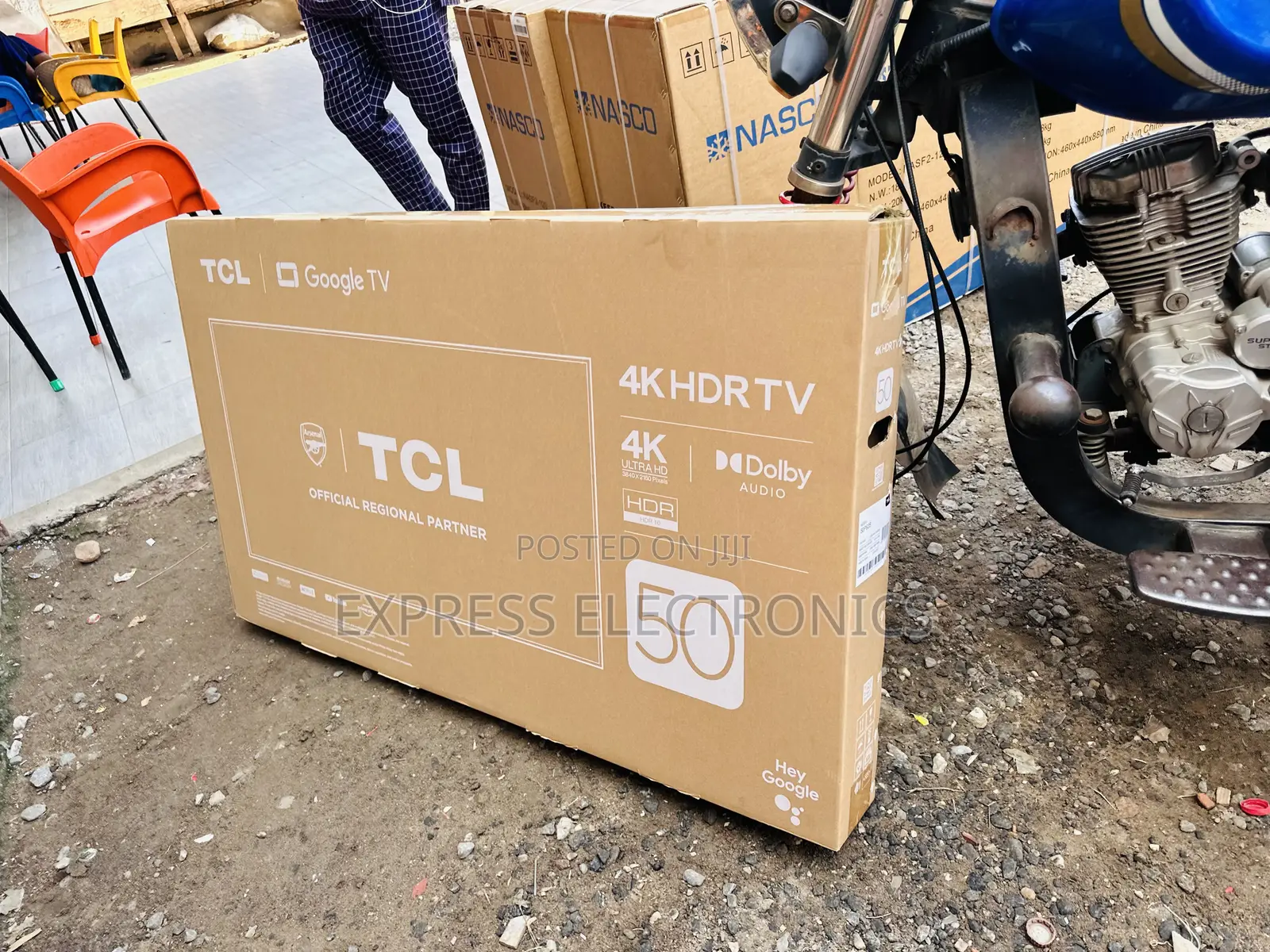 UHD Smart Tv 50”P645 TCL.