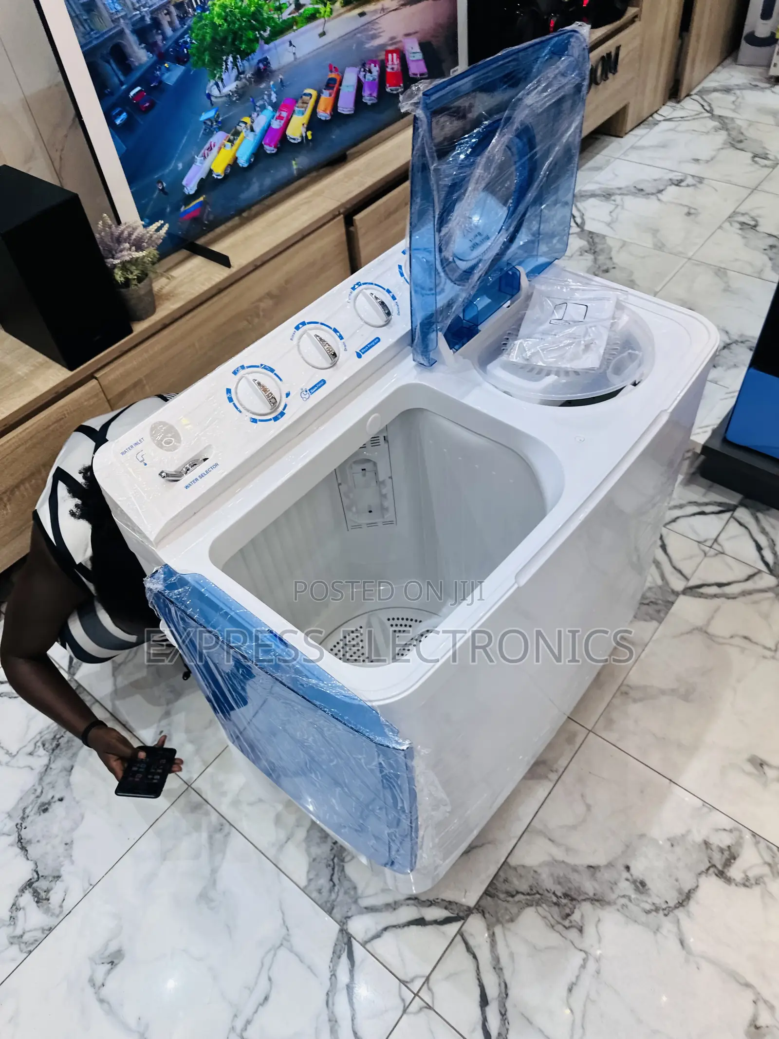 11kg Zara Powerful Wash Twintub