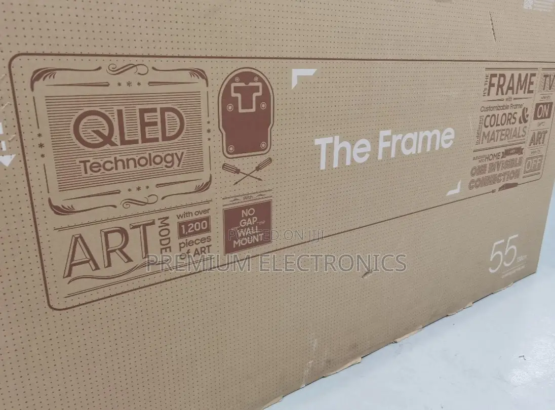 Slim Fit Wall Mounted The Frame QLED Smart TV 55" Samsung